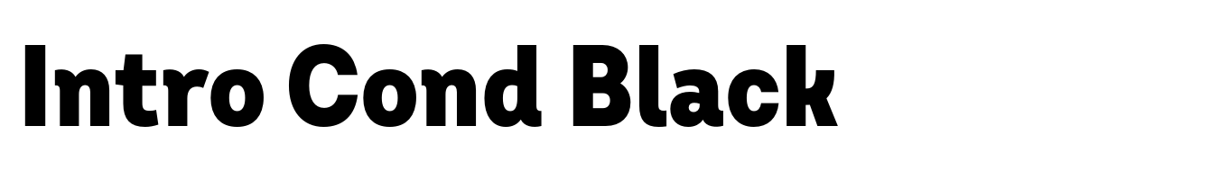 Intro Cond Black